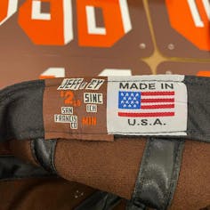 Jeffrey Sincich SF Baseball Cap 8panel WhitexBrown